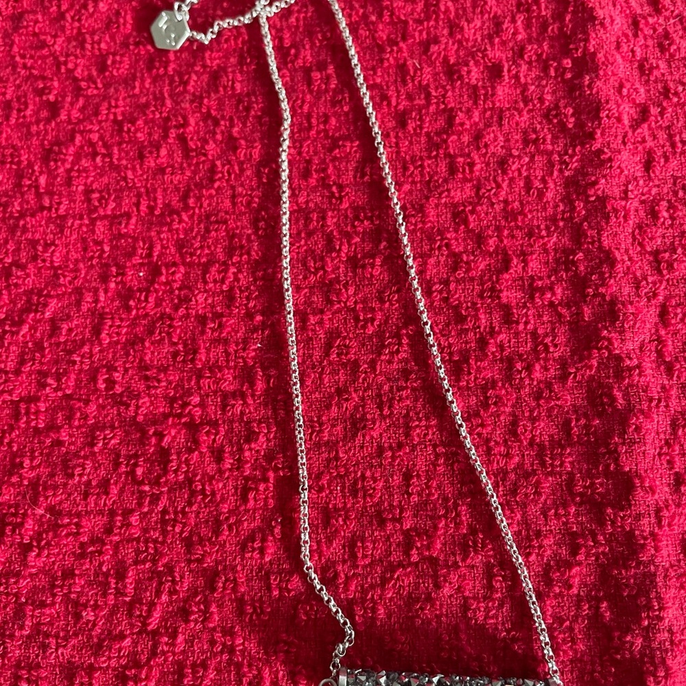 Swarovski Silver Necklace Delicate Chain Design